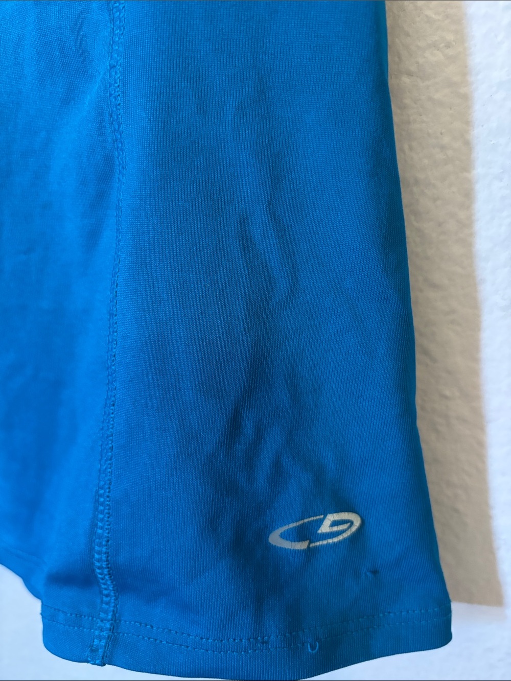 Danskin Blue Racerback Performance Tank Size XS - Picture 3 of 4